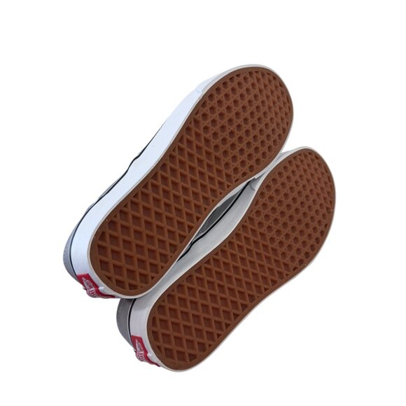 Vans Mens Unisex Classic Slip-On Sneakers Gray Size 8 Women SZ 9.5 - Picture 9 of 16